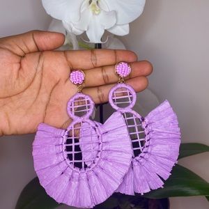 Let’s Go To The Beach tassel earring